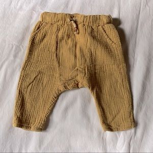Zara Mustard Harem Pants
